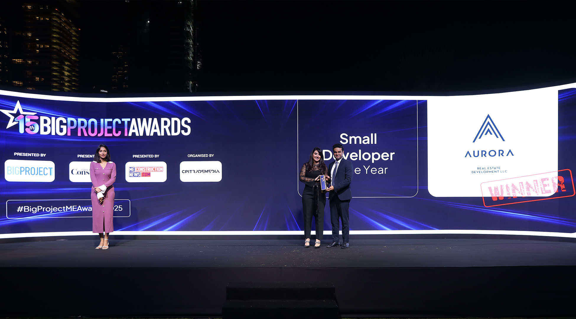 Aurora Wins ‘Small Developer of the Year’